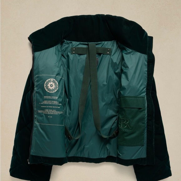 NWT Banana Republic Snowdon Velvet Puffer XS - Picture 4 of 7